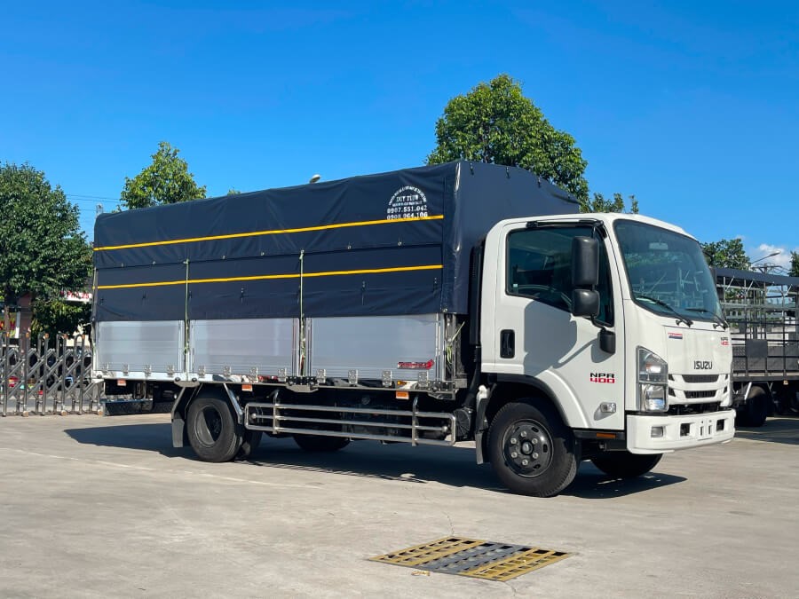 isuzu npr85ke5 3.5 tấn mui bạt